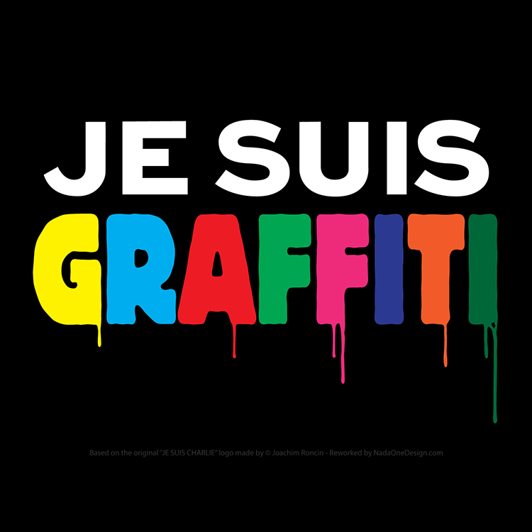 NadaOne Design - JE SUIS GRAFFITI > Logotype